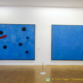 Joan Miró's Bleu triptych